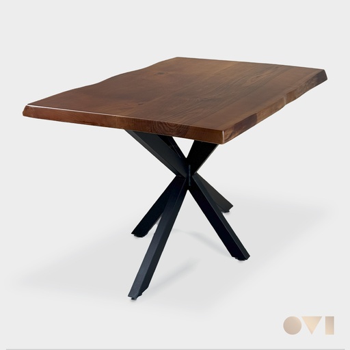 [RFT120ML_XRX01_WT] RIFTI | WALNUT TABLE 120*70*5